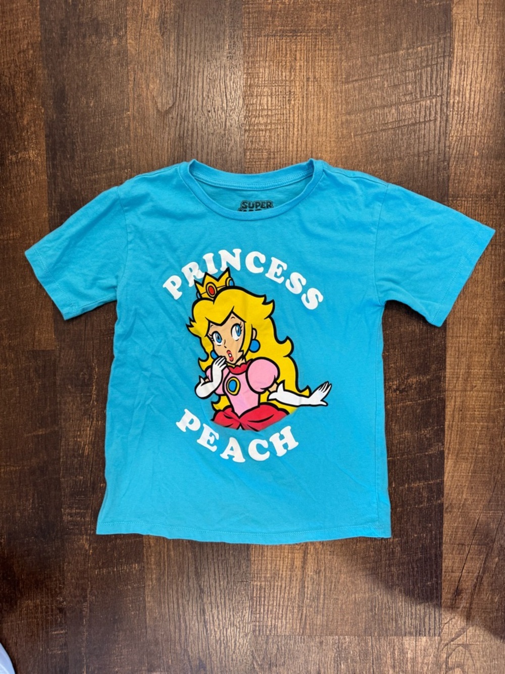 Kids' Cartoon 6 piece Graphic Tee bundle - Pastel Pink, Blue, Green & White - Picture 3 of 8